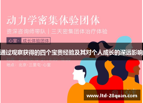 通过观察获得的四个宝贵经验及其对个人成长的深远影响