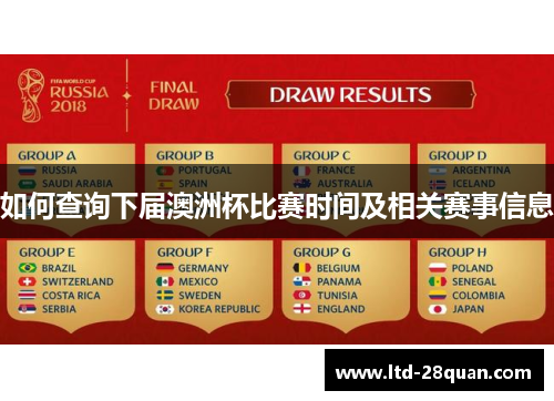 如何查询下届澳洲杯比赛时间及相关赛事信息